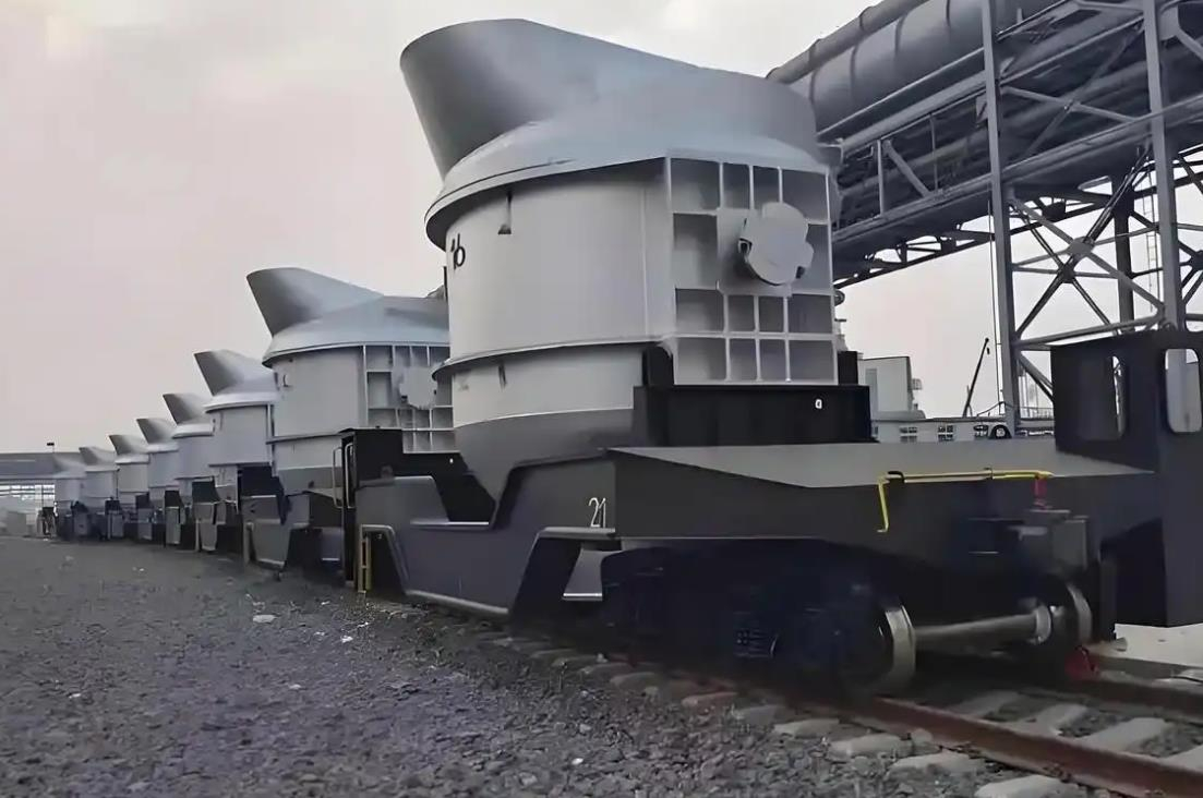 铁水包加盖保温技术