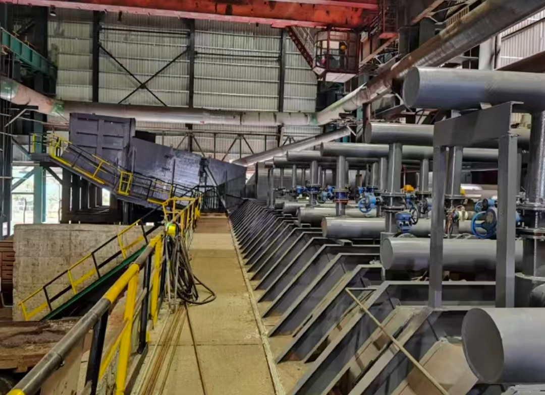 连续废钢预热输送设备