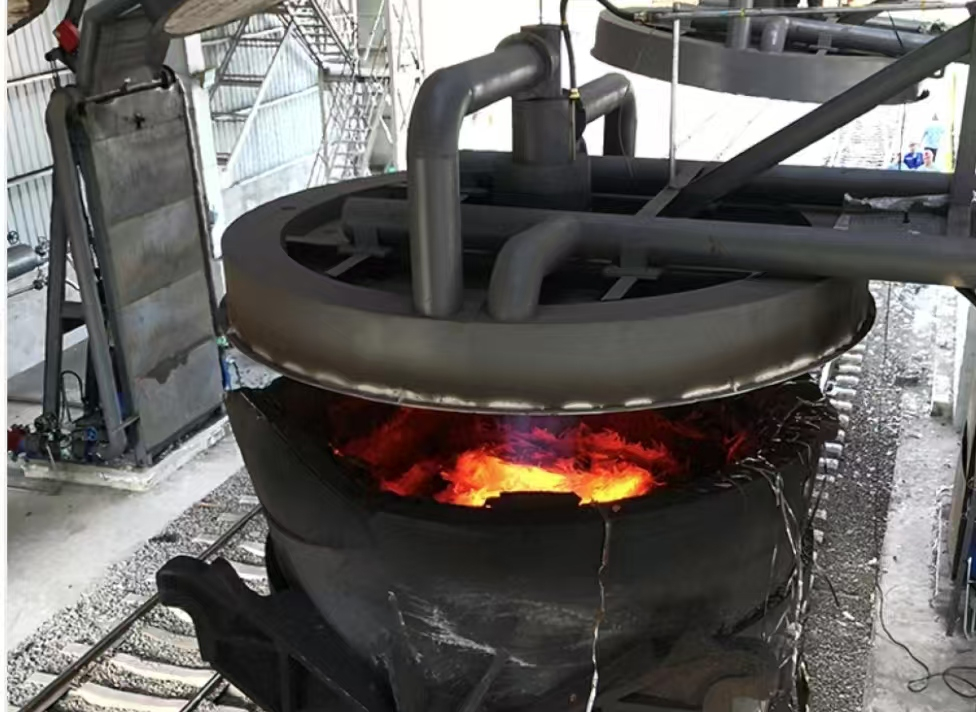 钢包全氧废钢预热