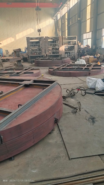 全氧烤包器包盖的制作过程