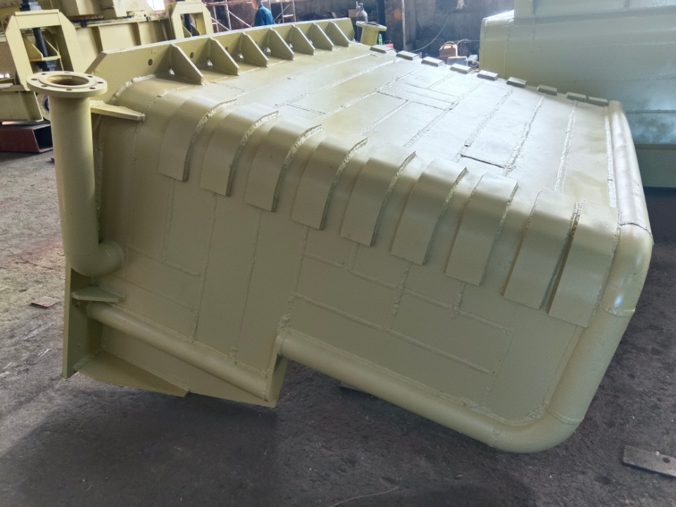 小车舌头水冷槽